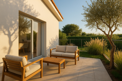 Maison à vendre villa terrasse ouest 1