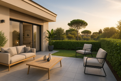 Maison à vendre villa terrasse ouest 1