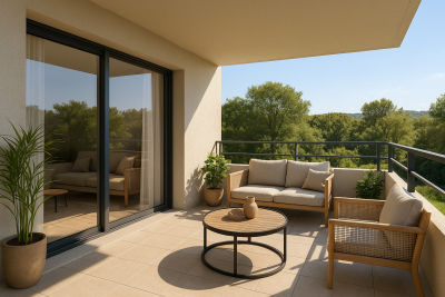 Appartement à vendre à SALON-DE-PROVENCE Petite Couronne - 3 pièces - 65 m² 