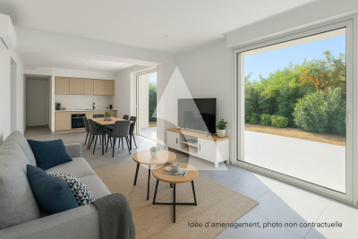 Appartement à vendre rez jardin st raphael 