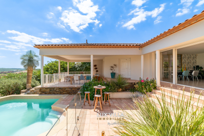 Maison à vendre villa avec vue la plaine 