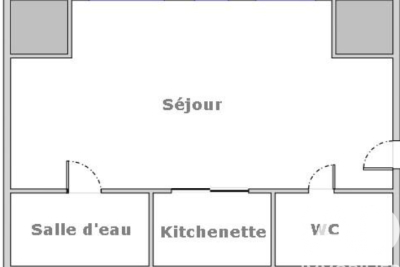 Appartement à vendre à PARIS 11EME Palais Royal - 1 pièces - 21 m² 