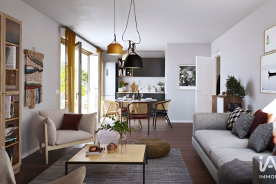 Appartement à vendre à FONDETTES  - 4 pièces - 95 m² 