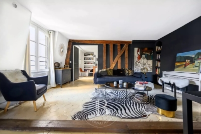 Apartment for sale in PARIS 4EME Saint-Gervais - 2 rooms - 61 m² 