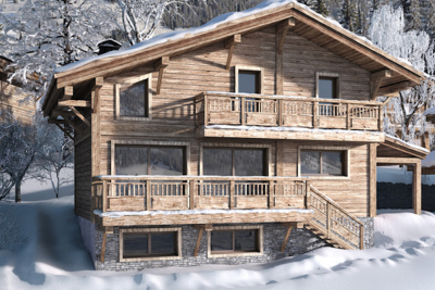 Maison à vendre à LES CONTAMINES-MONTJOIE 4 Cites - 5 pièces - 168 m² 