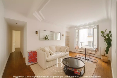 Apartment for sale in PARIS 17EME  - 3 rooms - 55 m&sup2; 