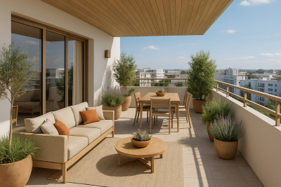 Appartement à vendre pied nord nord ouest