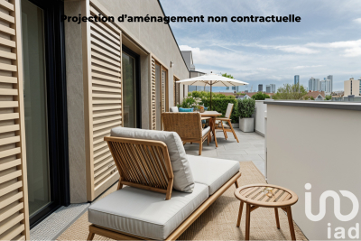 Appartement à vendre à Nanterre  - 5 pièces 100 m² 