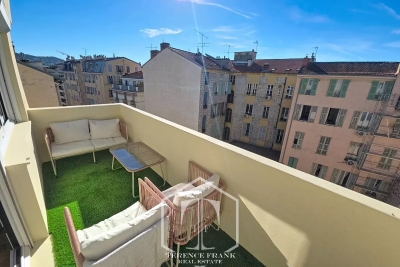 Appartement à vendre ascenseur terrasses nice