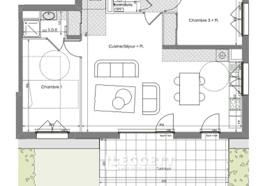 Appartement à vendre appartement neuf rez de jardin la celle