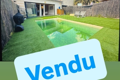 Maison à vendre à VERGEZE  - 2 pièces - 55 m² 