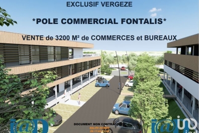 Commerce à vendre à VERGEZE   - 130 m² 