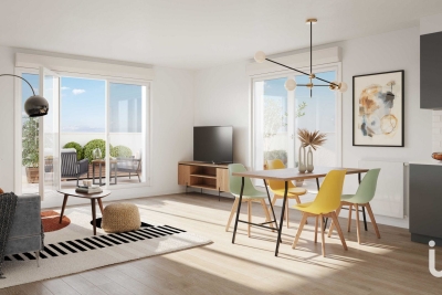 Appartement à vendre à CLERMONT FERRAND  - 2 pièces - 41 m² 