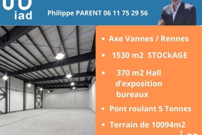 Commerce à vendre à SERENT   - 1900 m² 