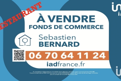 Commerce à vendre à TOURS   - 105 m² 