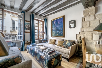 Appartement à vendre à PARIS 3EME Folie Mericourt 11 - 4 pièces - 90 m² 