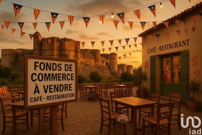 Commerce à vendre chateau a restaurer