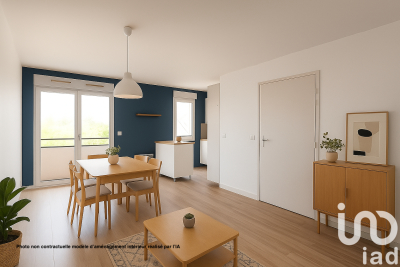 Appartement à vendre à ANGERS Baumette (Zone Naturelle) - 3 pièces - 66 m² 