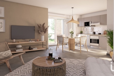 Appartement à vendre à TOULOUSE Paul Sabatier - 3 pièces - 71 m² 