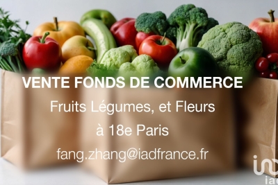 Commerce à vendre à PARIS 18EME Folie Mericourt  - 48 m² 