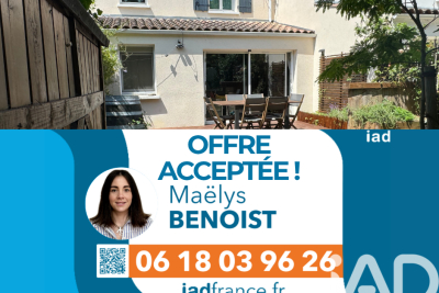 Maison à vendre à LA ROCHELLE  - 3 pièces - 64 m² 