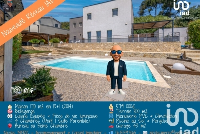 Maison à vendre à BELLEGARDE  - 7 pièces - 170 m² 