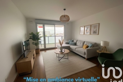 Appartement à vendre à TOULOUSE Paul Sabatier - 3 pièces - 61 m² 