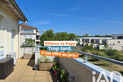Appartement à vendre à RILLIEUX LA PAPE  - 4 pièces - 76 m² 