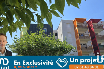 Appartement à vendre à CLERMONT FERRAND  - 2 pièces - 44 m² 