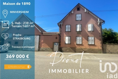 Maison à vendre à MINVERSHEIM  - 9 pièces - 238 m² 