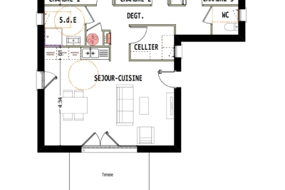 Maison à vendre oloron 64400