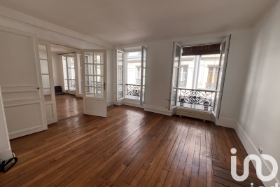 Appartement à vendre à PARIS 7EME Folie Mericourt - 3 pièces - 60 m² 