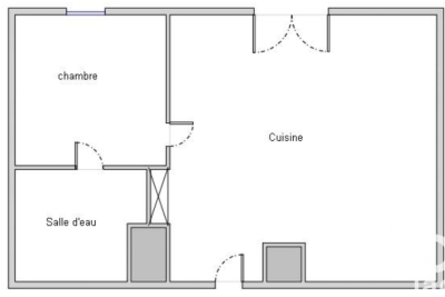 Appartement à vendre à DINAN  - 2 pièces - 37 m² 