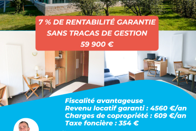 Appartement à vendre à NANTES  - 1 pièces - 28 m² 