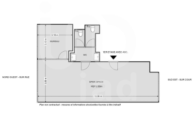 Bien à louer à PARIS 11EME Folie Mericourt 11  - 60 m² 