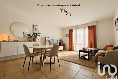 Appartement à vendre à TOURS  - 2 pièces - 47 m² 