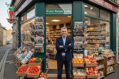 Commerce à vendre presse tabac