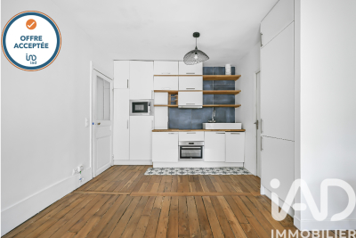 Appartement à vendre à PARIS 19EME Folie Mericourt - 2 pièces - 46 m² 