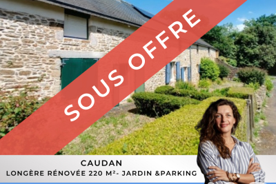 Maison à vendre à CAUDAN  - 9 pièces - 220 m² 
