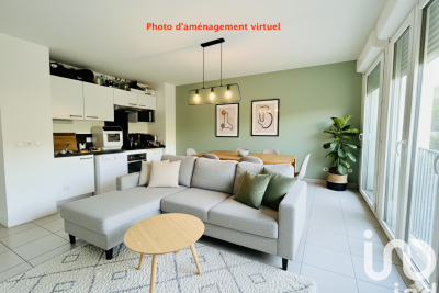 Appartement à vendre à TOURS  - 2 pièces - 46 m² 