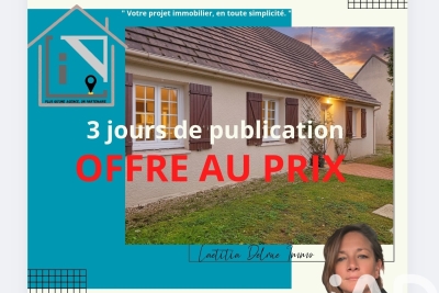 Maison à vendre à IVRY LA BATAILLE  - 4 pièces - 90 m² 