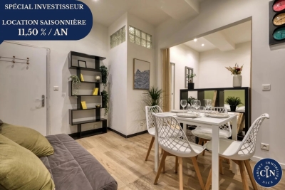 Appartement à vendre centre ville immeuble avec ascenseur nice 