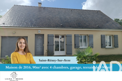 Maison à vendre à ST REMY SUR AVRE Saint-Chéron - 5 pièces - 90 m² 