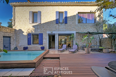 Maison &agrave; vendre &agrave; JONQUIERES-ST-VINCENT  - 6 pi&egrave;ces - 187 m&sup2; 