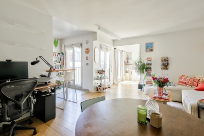 Appartement à vendre à PARIS 3EME  - 2 pièces - 56 m² 