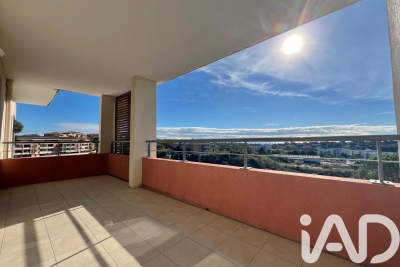 Appartement à vendre vue mer bord de mer terrasse frejus 