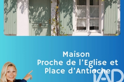 Maison à vendre à STE MARIE DE RE  - 4 pièces - 82 m² 