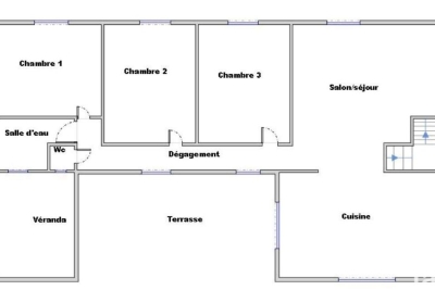 Appartement à vendre à LES CHERES  - 4 pièces - 148 m² 