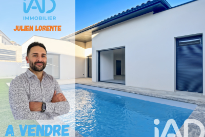 Maison à vendre jardin plain pied beziers