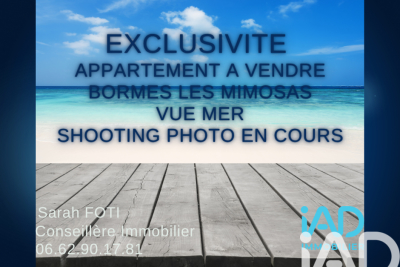 Appartement à vendre à BORMES-LES-MIMOSAS  - 2 pièces - 44 m² 